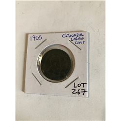 1905 Canada Large Cent Rare Harder to Get