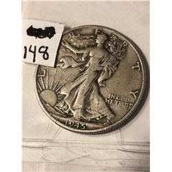 1945 P Walking Liberty Silver Half Dollar Nice Early US Coin