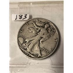 1943 S Walking Liberty Silver Half Dollar Nice Early US Coin