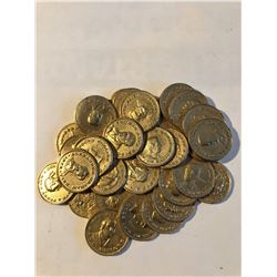 Large "Your Freindship is more Precious then a Pile of GOLD" plated Select Magazine