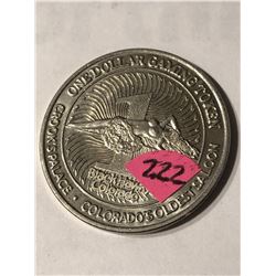 CROOKS PLACE 1 Dollar Casino Coin Blackhawk Colorado