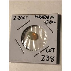 Beautiful Natural Australian OPAL 2.20 carat Oval Cut