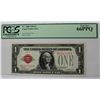 Image 1 : 1928 FR 1500 $1 LEGAL TENDER RED SEAL PCGS 66PPQ