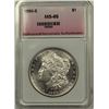 Image 1 : 1890-S MORGAN SILVER DOLLAR PNA