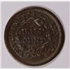 Image 2 : 1857 HALF CENT