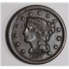 Image 1 : 1857 LARGE CENT SMALL DATE