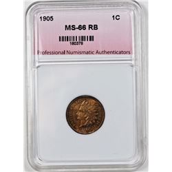 1905 INDIAN CENT PNA