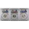 Image 2 : PCGS GRADED MERCURY DIMES - MS 65