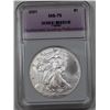Image 1 : 2001 AMERICAN SILVER EAGLE NGP