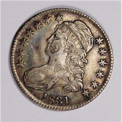 1831 BUST HALF DOLLAR XF/AU NICE!
