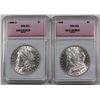 Image 1 : 1888 & 1888-O MORGAN SILVER DOLLARS