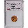 Image 1 : 1915 LINCOLN CENT RNG GRADED GEM BU+ RED