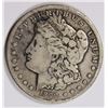 Image 1 : 1890-CC MORGAN SILVER DOLLAR FINE SEMI-KEY.