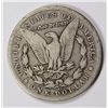 Image 2 : 1890-CC MORGAN SILVER DOLLAR FINE SEMI-KEY.
