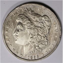 1895-O MORGAN SILVER DOLLAR AU KEY COIN