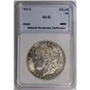 Image 1 : 1921-S MORGAN SILVER DOLLAR NNC GRADED GEM BU