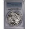 Image 1 : 1925-S PEACE DOLLAR PCGS MS63 SNOW WHITE!