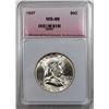 Image 1 : 1957 FRANKLIN HALF DOLLAR PNA