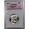 Image 1 : 1957-D FRANKLIN HALF DOLLAR PNA