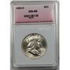 Image 1 : 1959-D FRANKLIN HALF DOLLAR PNA