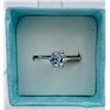Image 2 : AQUAMARINE COLORED GEMSTONE AND .925 SET