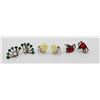 Image 1 : 3 VINTAGE PAIRS OF STERLING SILVER EARRINGS