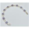 Image 4 : BEAUTIFUL TANZANITE AND STERLING SILVER SET