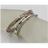 Image 1 : LOT OF 3 STERLING SILVER BANGLE BRACELETS