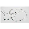 Image 1 : GROUP OF 3 STERLING SILVER AZTEC NECKLACES