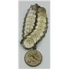 Image 2 : VINTAGE HANDMADE MEXICAN COIN BRACELET
