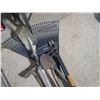 Image 2 : LOT OF GARDEN TOOLS (SHOVELS, HOES, RAKES)
