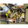 Image 3 : LOT OF TRANSFER PUMP, SAW, NAIL PULLER, WORK POUCH, ETC