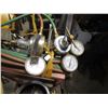Image 2 : ACETALYNE TORCH SET & BRAZING ROD & CART W/ACETALYNE TANK