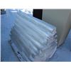 Image 1 : PALLET OF POLY ROLLS (60" X 60" SHEETS, 100/ROLL) *APPROX 35 ROLLS*