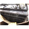 Image 2 : PALLET OF HOSE, BOLT BIN, BOLTS, COOLER FANS, QTY OF PLASTIC BINS, SMALL DRAWERS