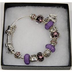NEW! PANDORA STYLE CHARM BRACELET