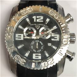 10) SWISS LEGEND COMMANDER CHRONOGRAPH WATCH