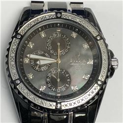 14) BULOVA MARINE STAR DIAMOND 100M CHRONOGRAPH W