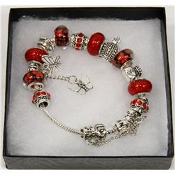 NEW! PANDORA STYLE CHARM BRACELET