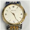 Image 1 : 31) BULOVA 2 TONED DIAMOND WATCH