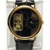 Image 1 : 35) CREDIT SUISSE 1G FINE GOLD QUARTZ WATCH
