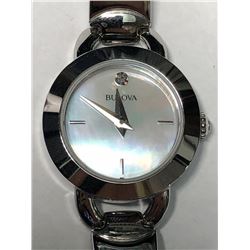 43) BULOVA DIAMOND WATCH