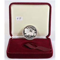 1981 CANADA SILVER DOLLAR COIN