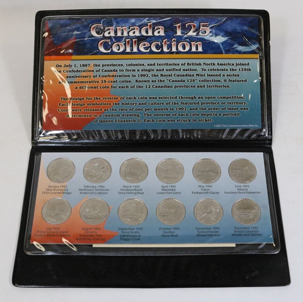 CANADA'S 125 YEAR COLLECTION IN CASE COINS Kastner Auctions