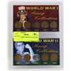 Image 1 : WW1 AND WW2 PENNY COLLECTION IN CASE