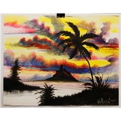 "THE EXPECTATION" 22 X 28" BY WILLIAM VERDULT