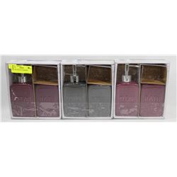 LOT OF 6 BATH ACCESSORIES