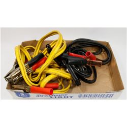 LOT OF 2 BOOSTER CABLE SETS
