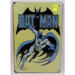 NEW 12" X 8" BATMAN METAL SIGN
