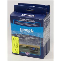 LOT OF 2 SIRIUS SATELLITE RADIO FM DIREST ADAPTERS